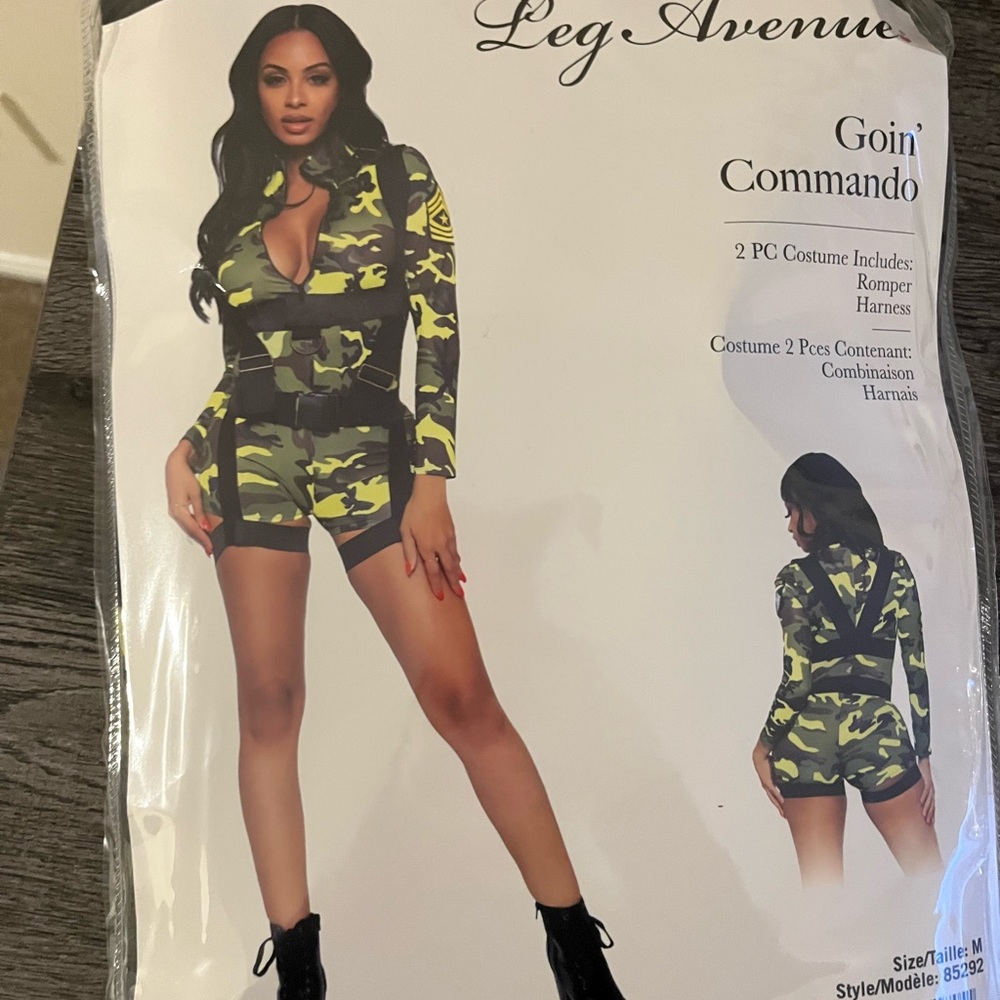 Leg Avenue Goin Commando- Sexy soldier costume